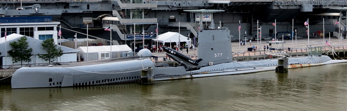 USS Growler (SSG-577) with Regulus missile